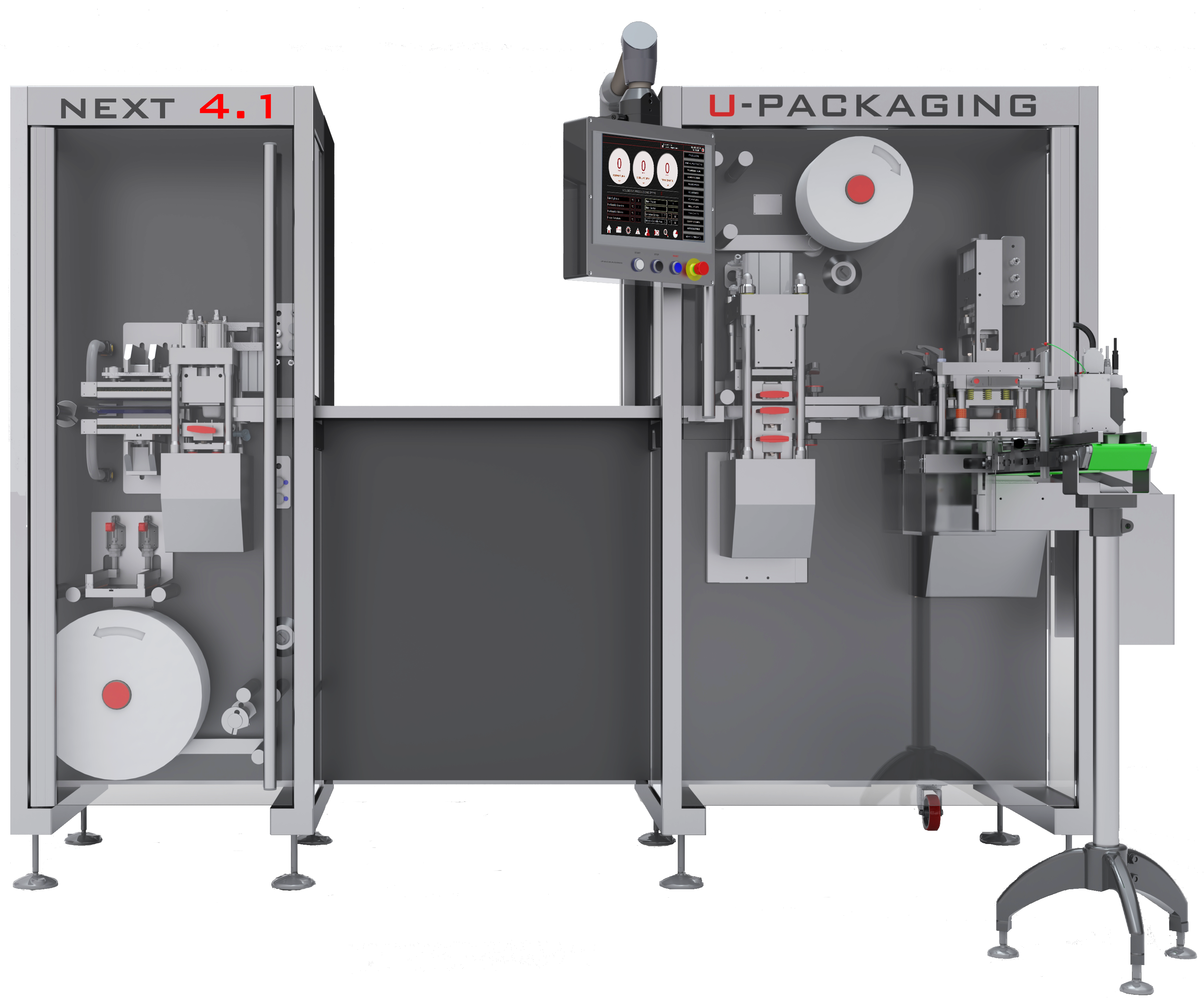 thermoforming machine for hyaluronic acid