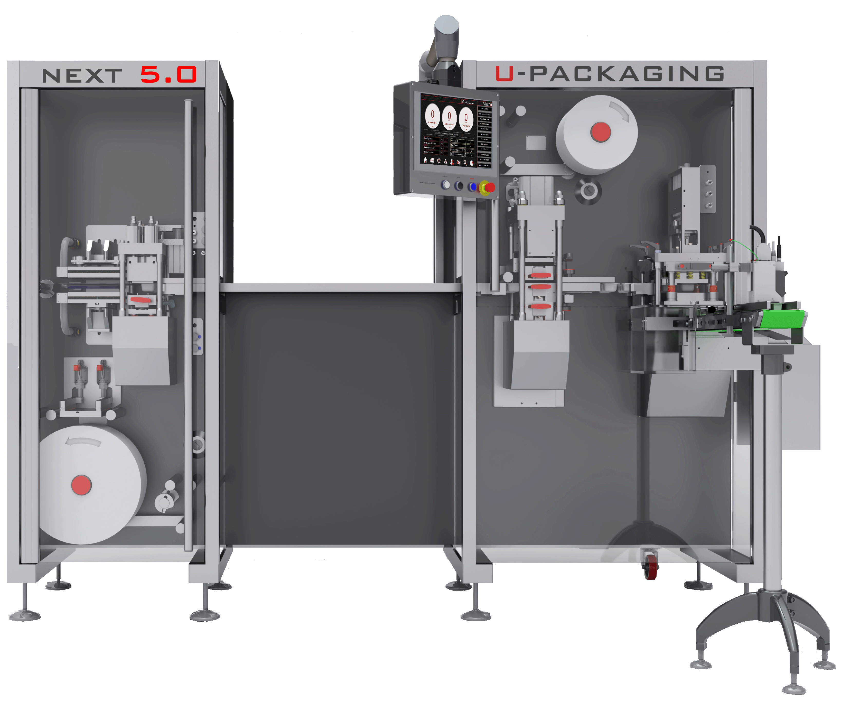 thermoforming machine for hyaluronic acid